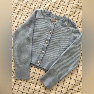 Sky Blue Abercrombie Cardigan